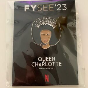👑Fit for a Queen! Queen Charlotte TV Show Collector’s Pin👑